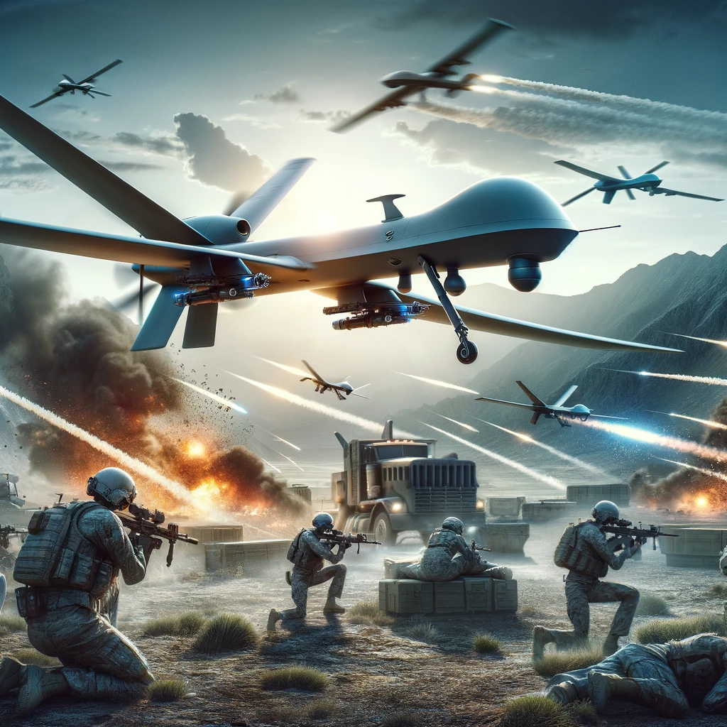 The Dual Edges of Drone Warfare: Strategic Advancements and Ethical Quandaries